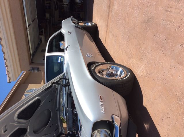 1969 Silver Chevrolet Camaro