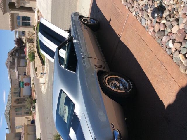 1969 Silver Chevrolet Camaro