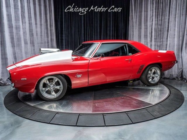 1969 Red Chevrolet Camaro Coupe