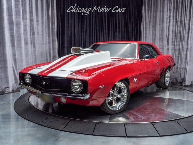 1969 Red Chevrolet Camaro Coupe