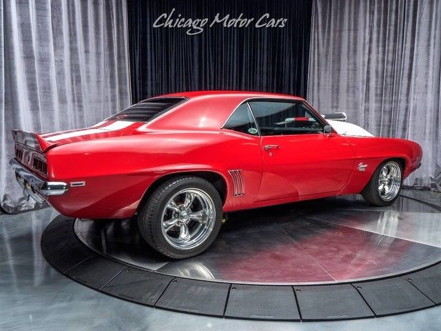 1969 Red Chevrolet Camaro Coupe