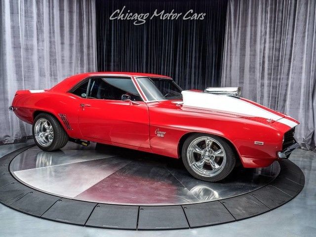 1969 Red Chevrolet Camaro Coupe