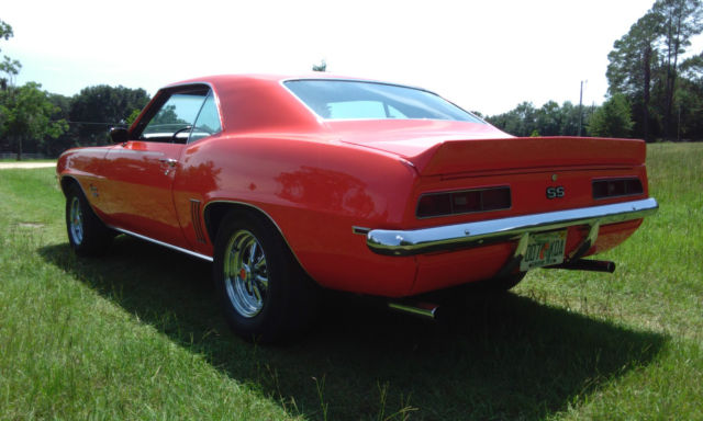1969 Hugger Orange Chevrolet Camaro Hardtop