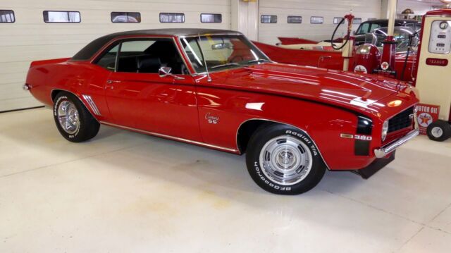 1969 Red Chevrolet Camaro 2 DR
