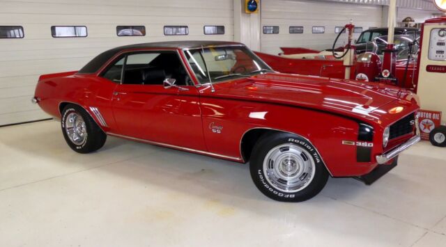 1969 Red Chevrolet Camaro 2 DR