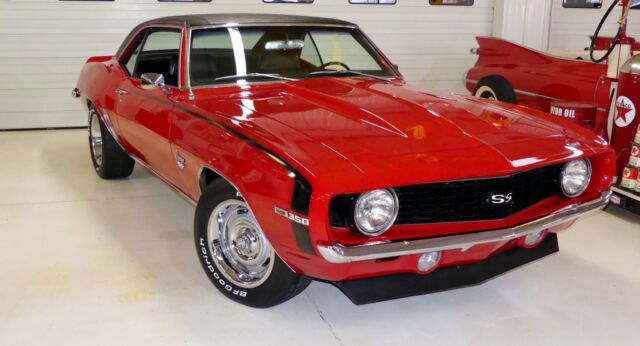 1969 Red Chevrolet Camaro 2 DR