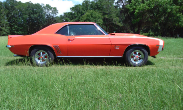 1969 Hugger Orange Chevrolet Camaro Hardtop