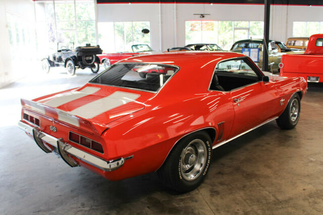 1969 Orange Chevrolet Camaro Hardtop