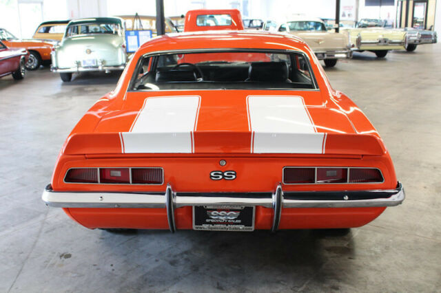 1969 Orange Chevrolet Camaro Hardtop
