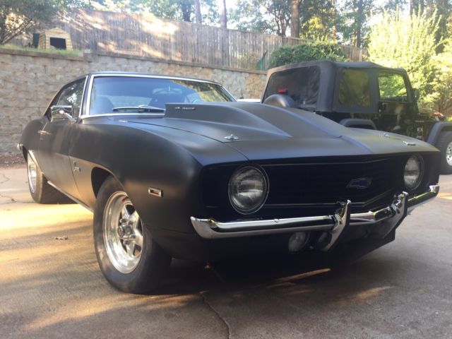 1969 Black Chevrolet Camaro Coupe