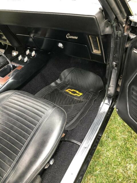 1969 Black Chevrolet Camaro Coupe