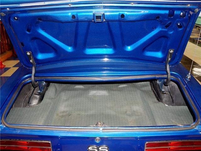 1969 Blue Chevrolet Camaro --