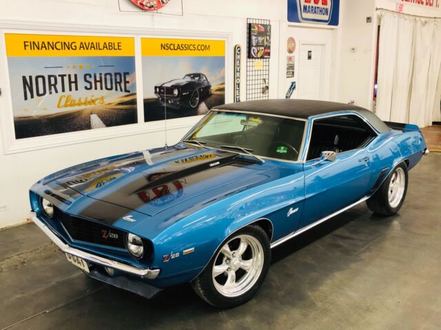 1969 Blue Chevrolet Camaro 2 Door