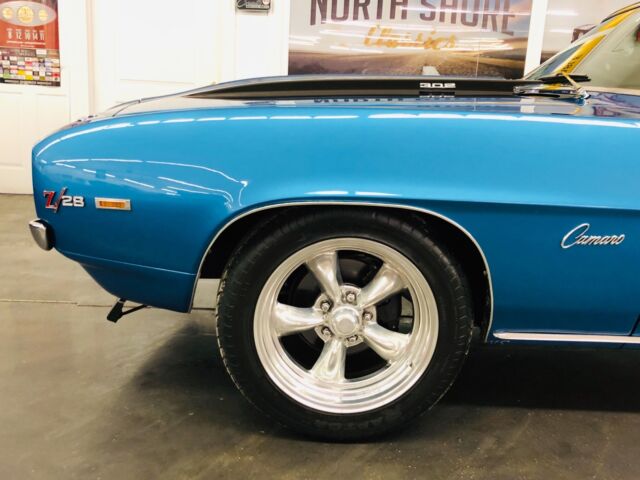 1969 Blue Chevrolet Camaro 2 Door