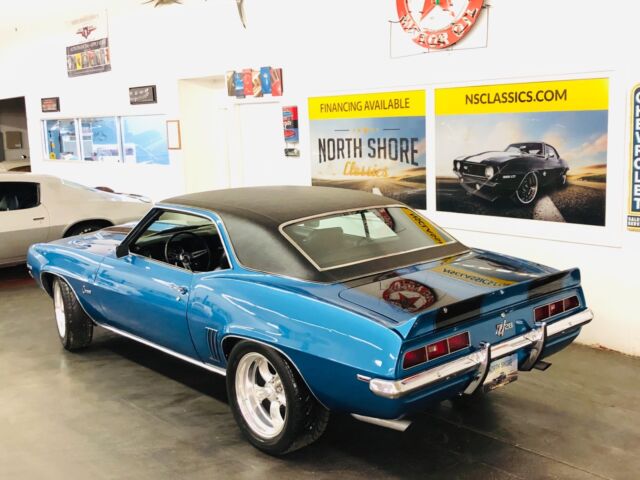 1969 Blue Chevrolet Camaro 2 Door