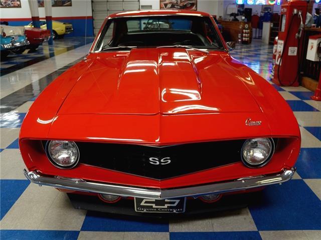 1969 Red Chevrolet Camaro --