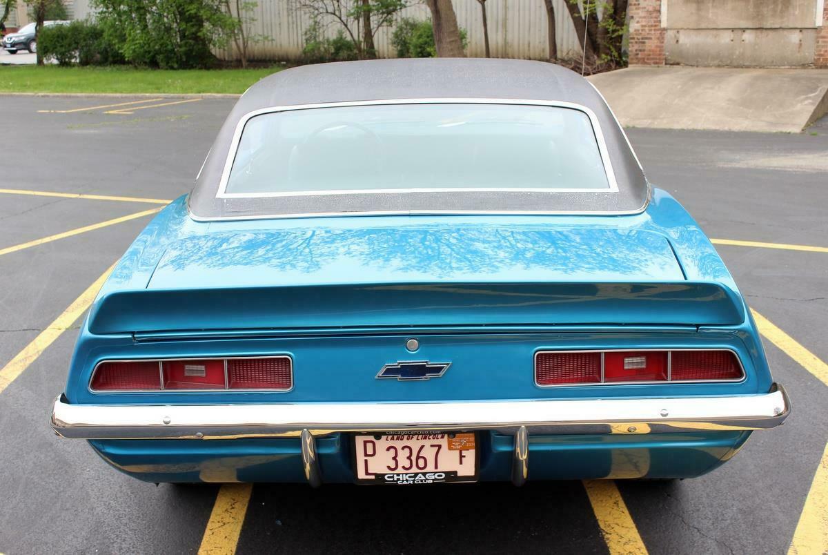 1969 Blue Chevrolet Camaro CA/MT Car, 327, VIDEO