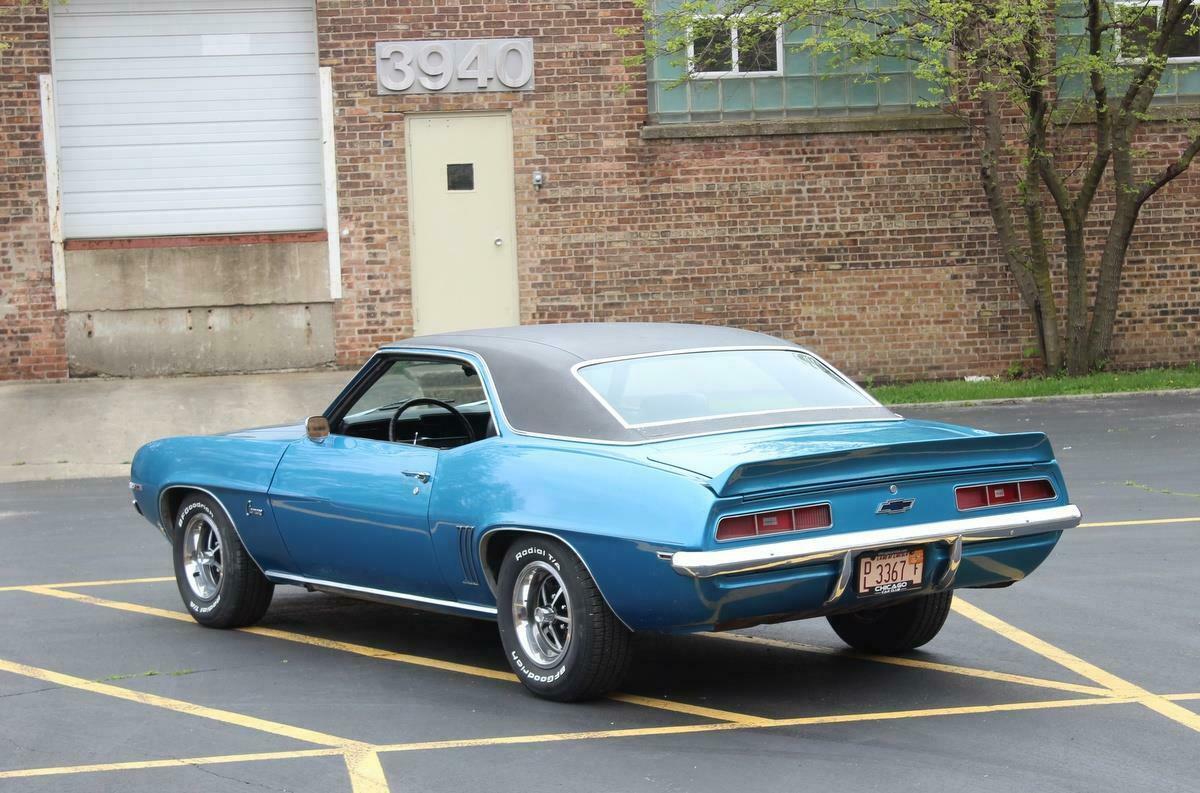 1969 Blue Chevrolet Camaro CA/MT Car, 327, VIDEO