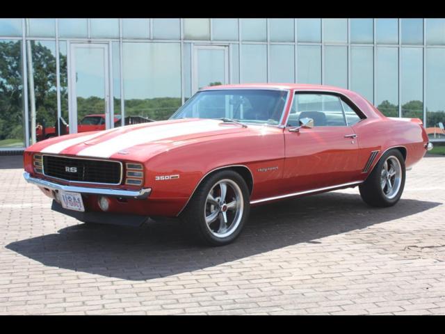 1969 Red Chevrolet Camaro --