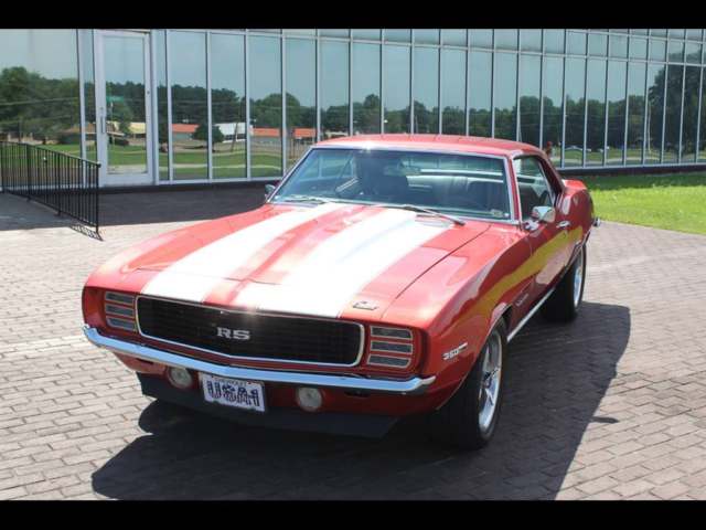 1969 Red Chevrolet Camaro --