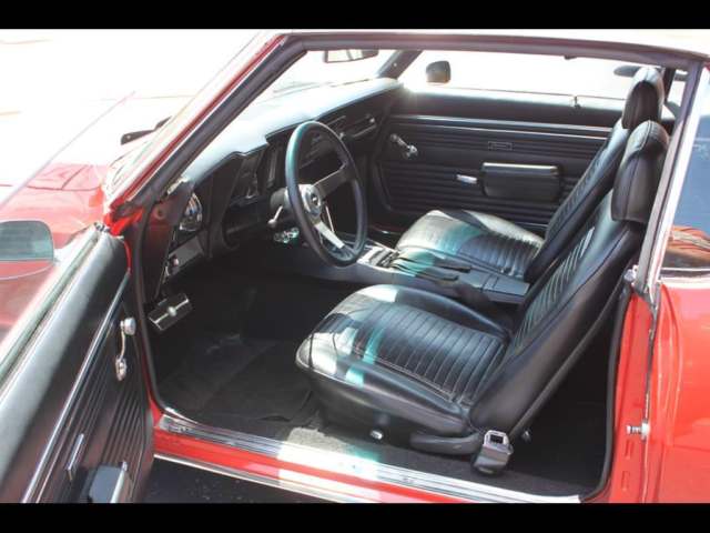 1969 Red Chevrolet Camaro --