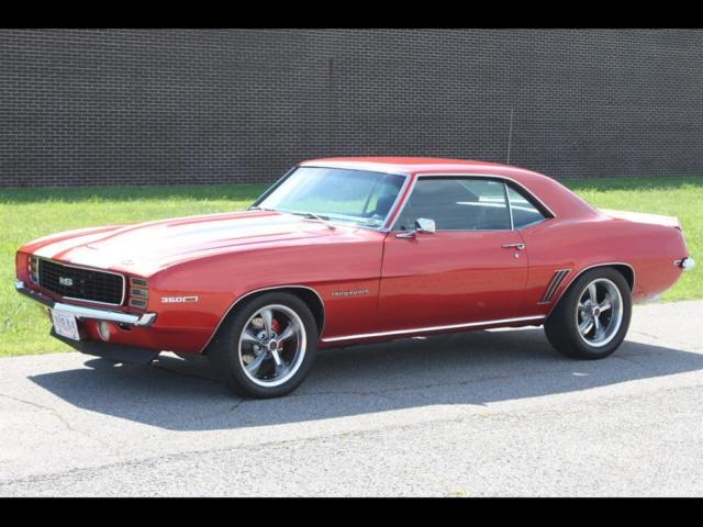1969 Red Chevrolet Camaro --