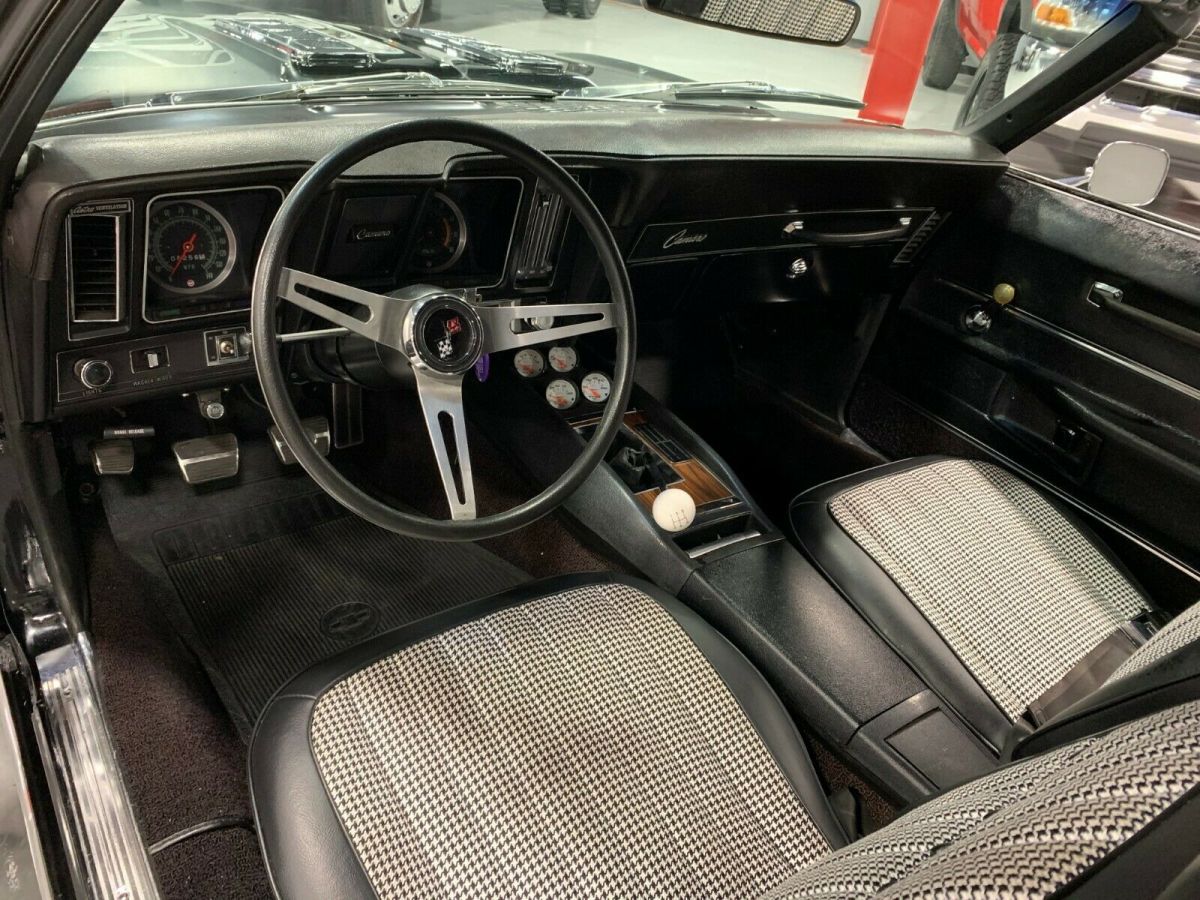 1969 Black Chevrolet Camaro Convertible