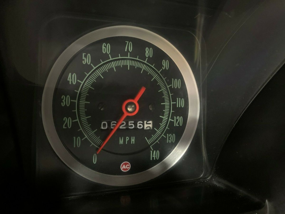 1969 Black Chevrolet Camaro Convertible