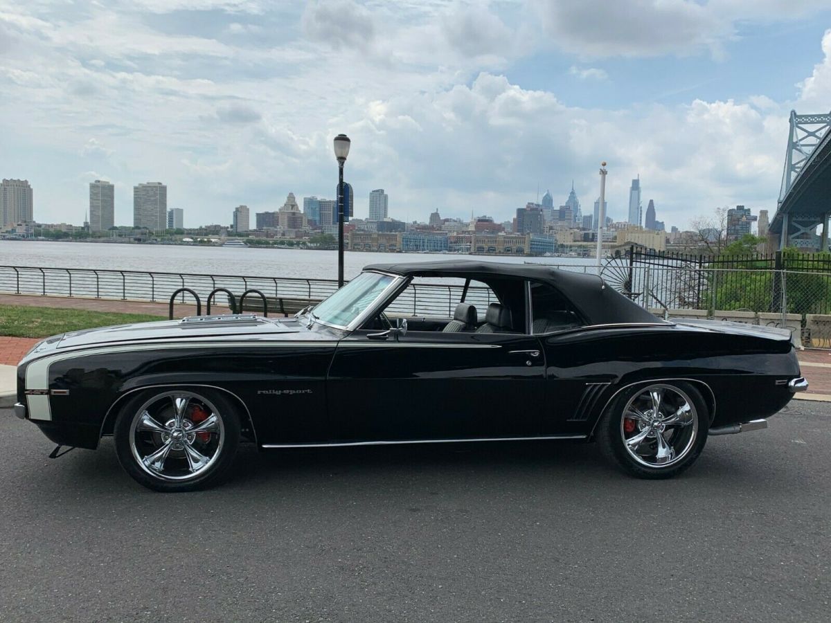 1969 Black Chevrolet Camaro Convertible