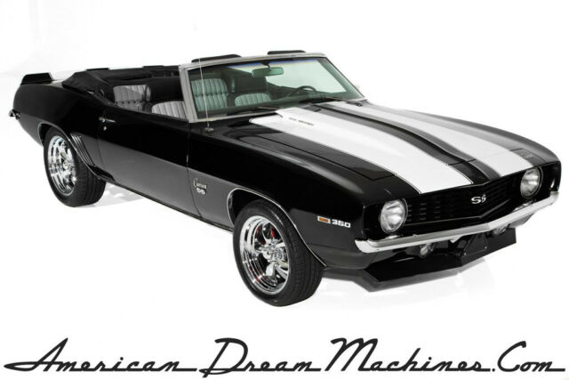 1969 Black Chevrolet Camaro Convertible