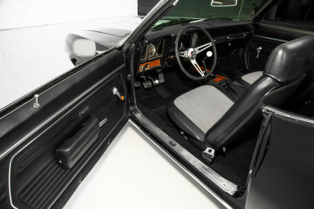 1969 Black Chevrolet Camaro Convertible