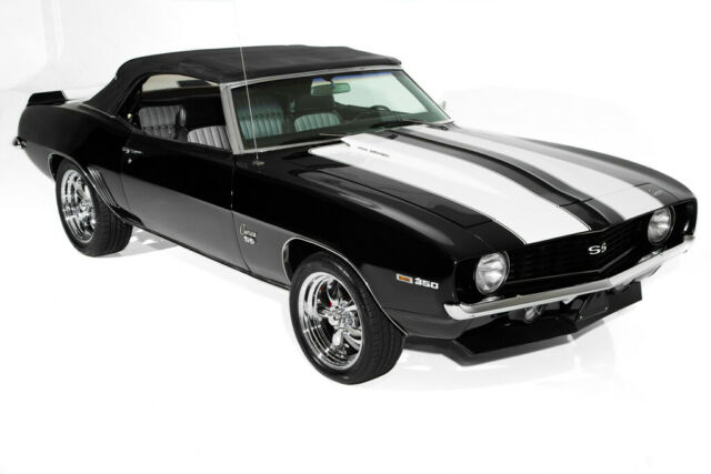 1969 Black Chevrolet Camaro Convertible