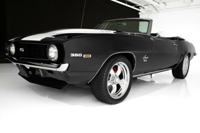 1969 Black Chevrolet Camaro Convertible