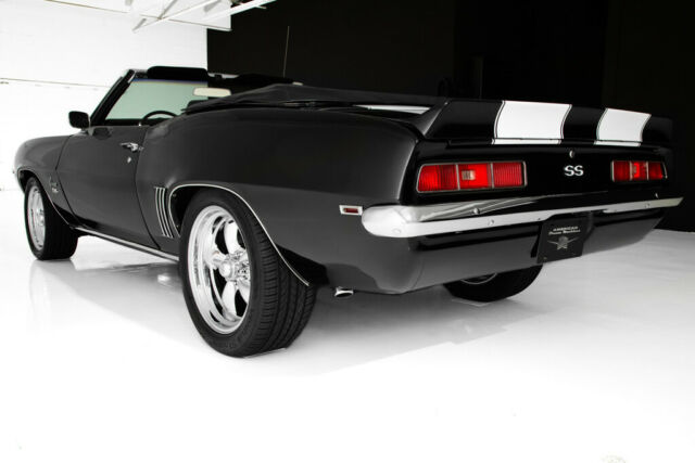 1969 Black Chevrolet Camaro Convertible