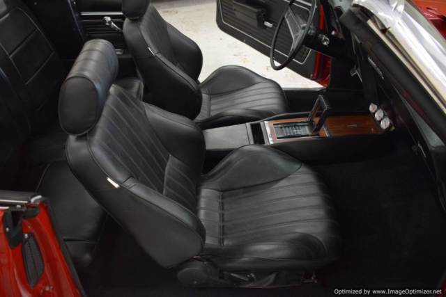 1969 Red Chevrolet Camaro Convertible