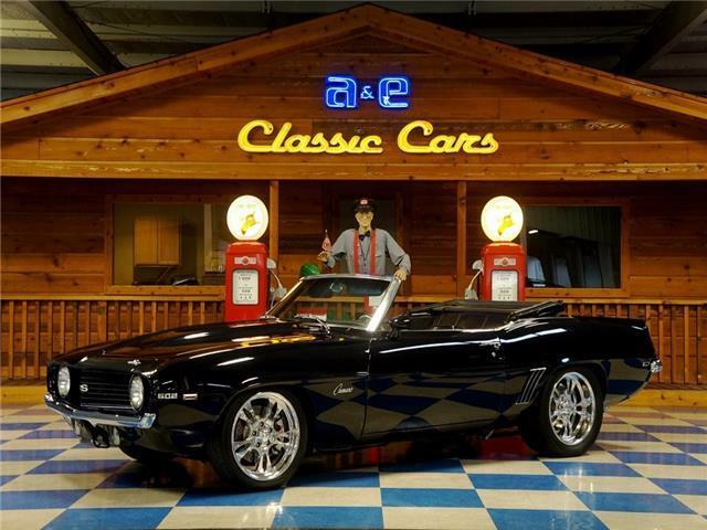 1969 Black Chevrolet Camaro --