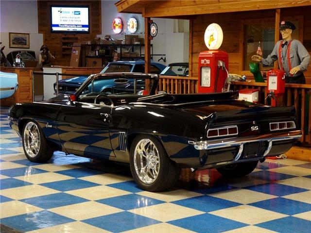 1969 Black Chevrolet Camaro --