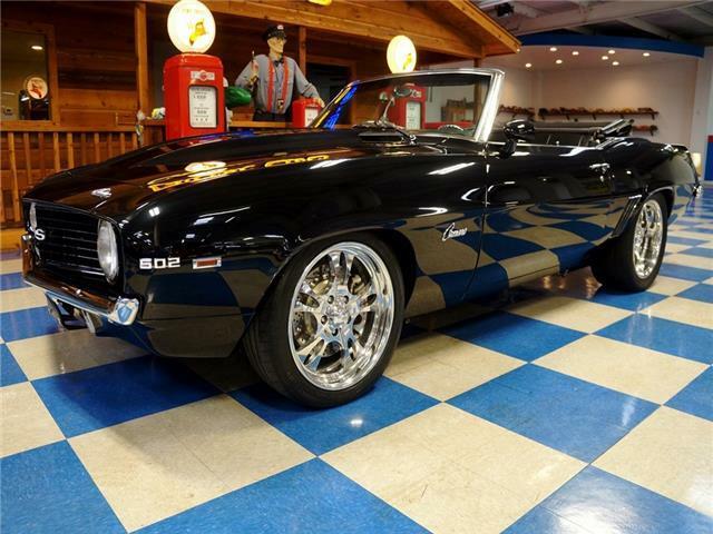 1969 Black Chevrolet Camaro --