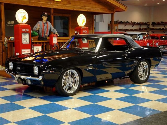 1969 Black Chevrolet Camaro --