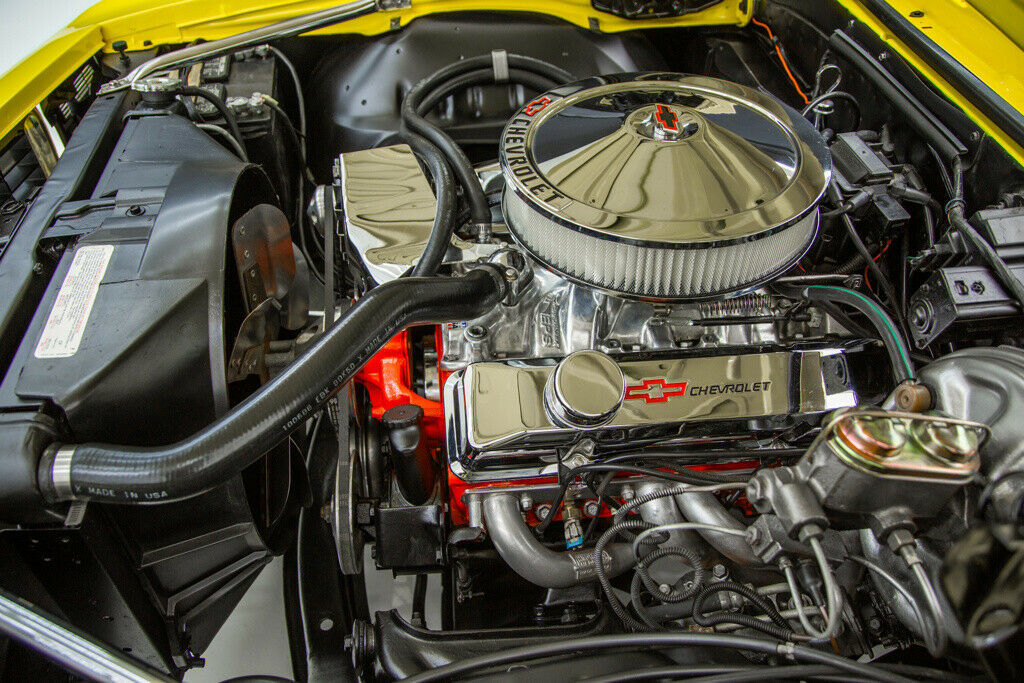 1969 Yellow Chevrolet Camaro Convertible