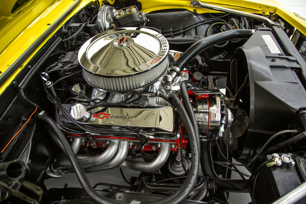 1969 Yellow Chevrolet Camaro Convertible