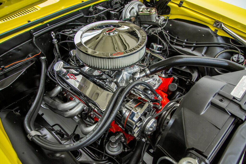 1969 Yellow Chevrolet Camaro Convertible