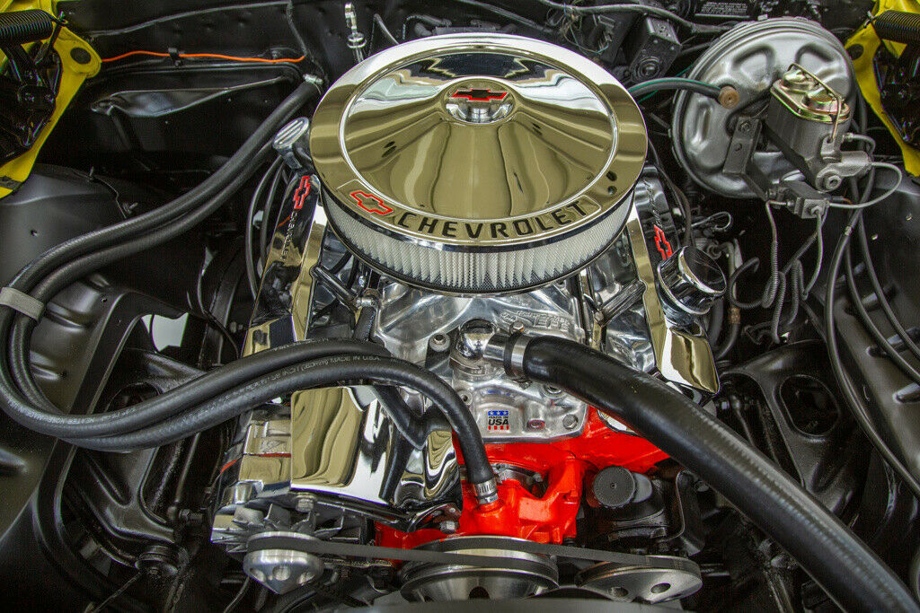 1969 Yellow Chevrolet Camaro Convertible