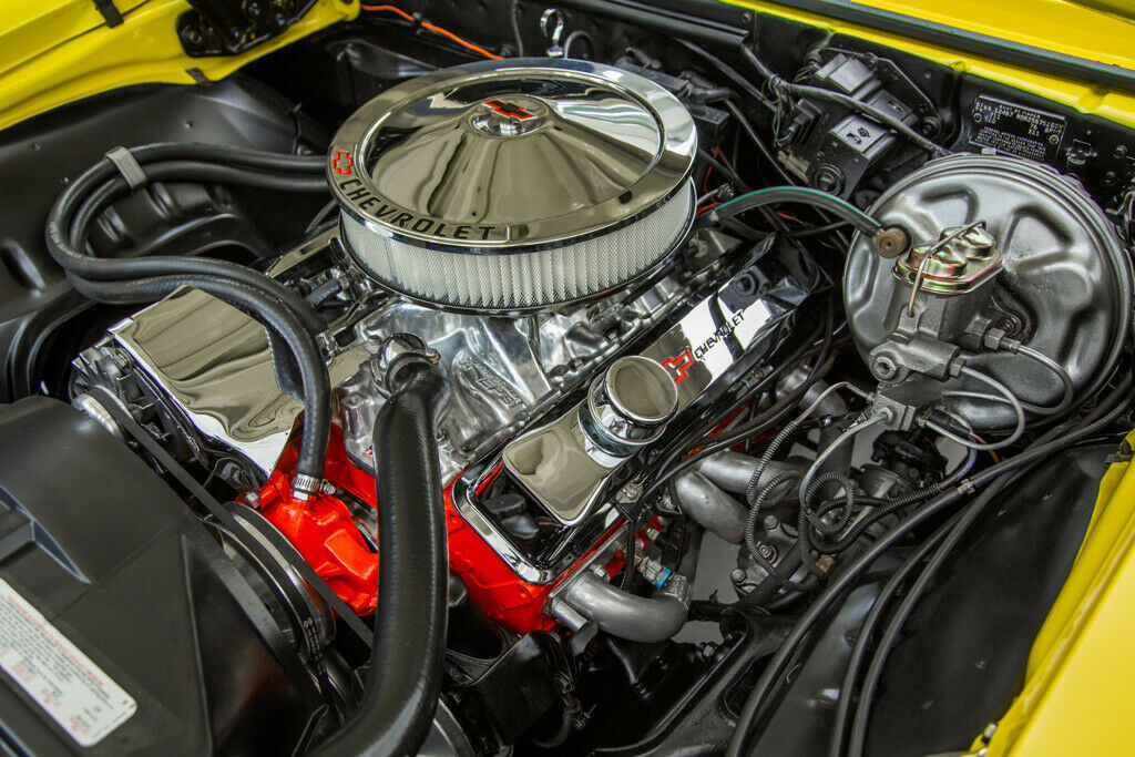 1969 Yellow Chevrolet Camaro Convertible