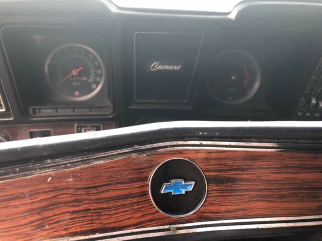 1969 Blue Chevrolet Camaro Convertible