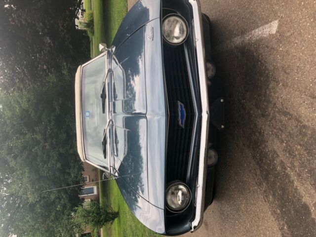 1969 Blue Chevrolet Camaro Convertible