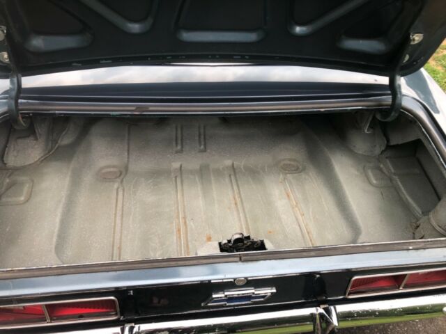 1969 Blue Chevrolet Camaro Convertible