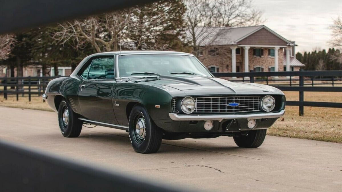 1969 Green Chevrolet Camaro Coupe