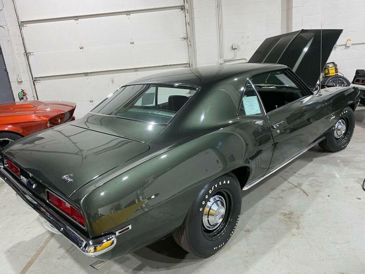 1969 Green Chevrolet Camaro Coupe