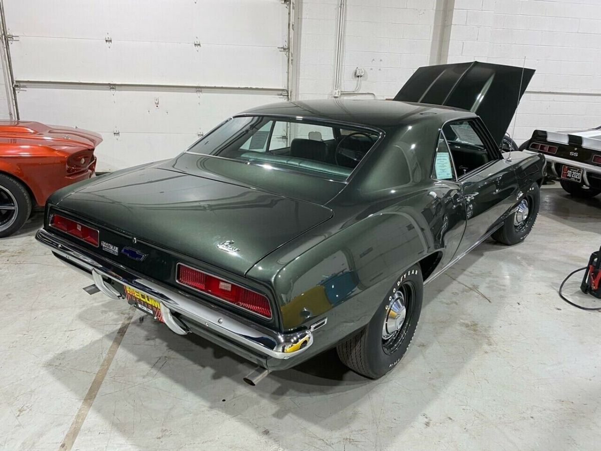 1969 Green Chevrolet Camaro Coupe